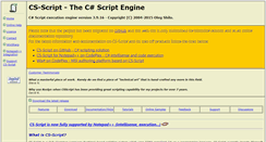 Desktop Screenshot of csscript.net
